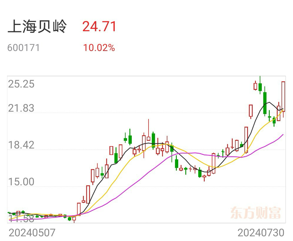 上海貝嶺重組最新消息